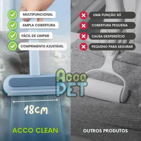 Removedor de Pelos Pet 3 em 1 - AccoClean