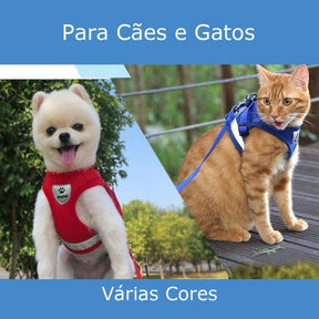 Coleira de Peitoral Ajustável para Pets - AccoPet