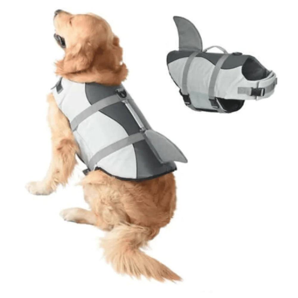 Colete Pet Salva-Vidas Shark para Cachorros - AccoPet